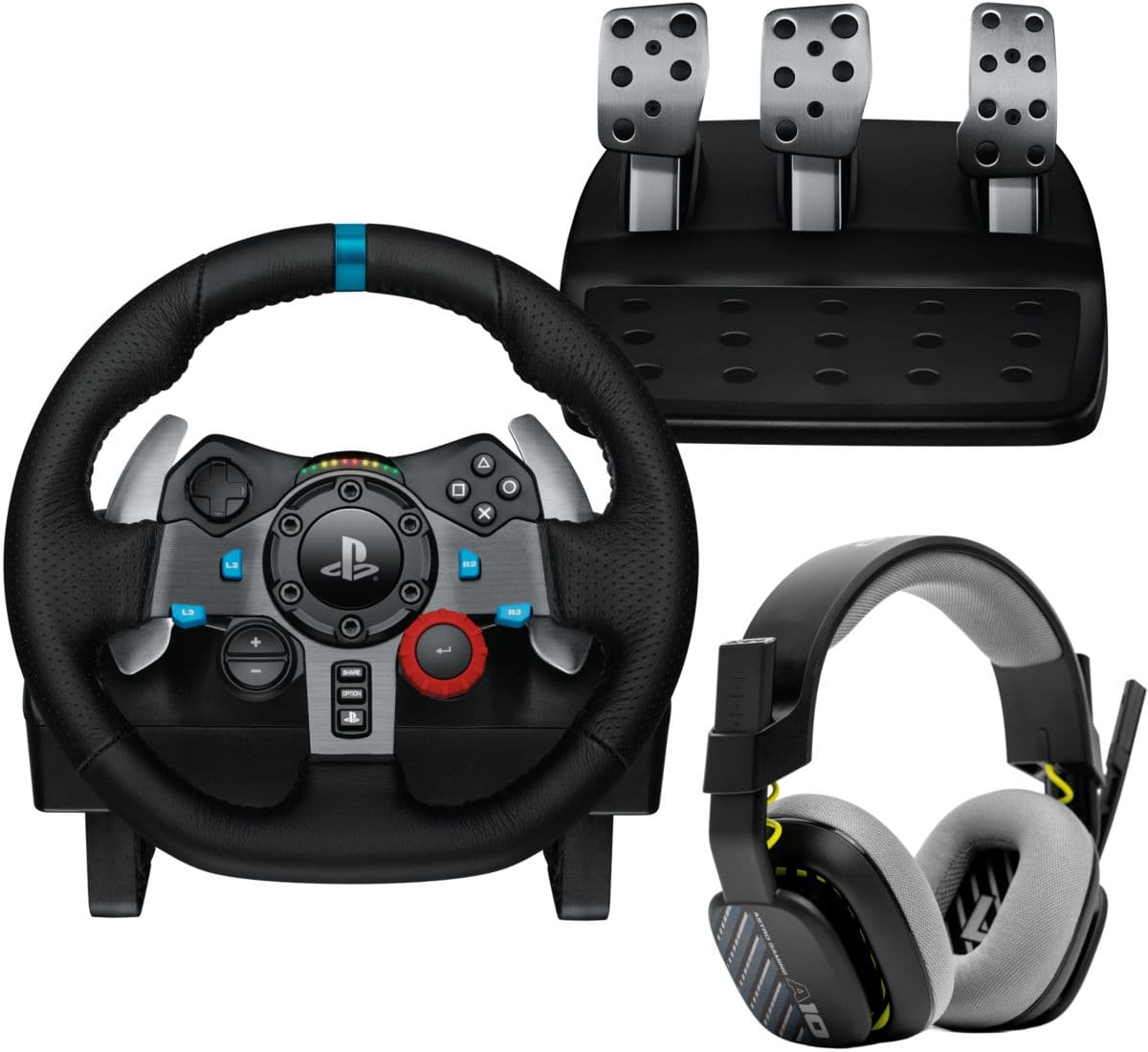 Volante Logitech G29 + Pedales + Auriculares Astro A10