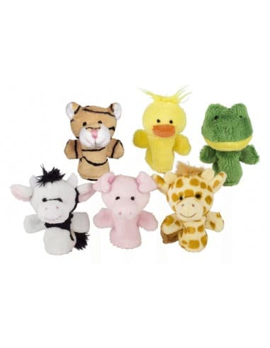 Marionnette de doigt animaux Vache