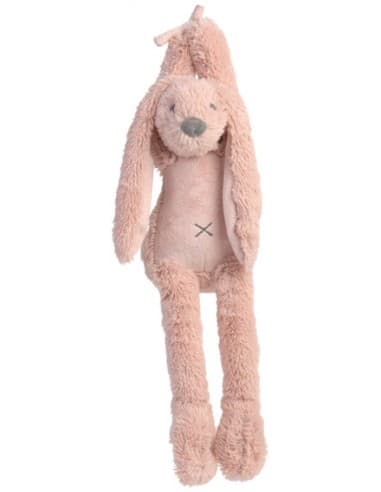 Peluche musicale Lapin Richie Old Rose Rose
