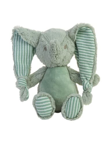 Grande peluche Eléphant Eddy Vert Vert