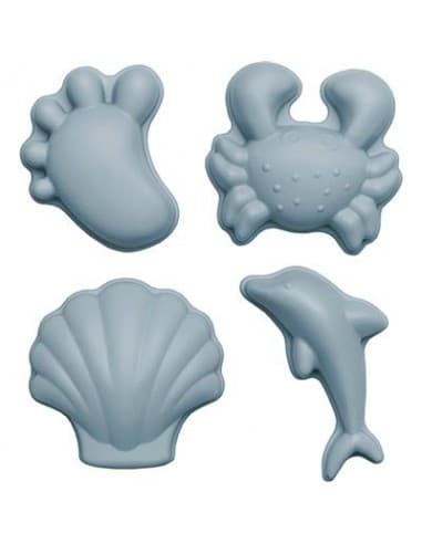 Jouet de plage Moules animaux Bleu gris