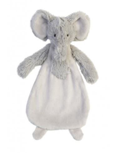 Doudou Enzo Éléphant gris Gris