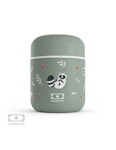 Boîte Lunchbox Isotherme MB Capsule Raccoon Monbento