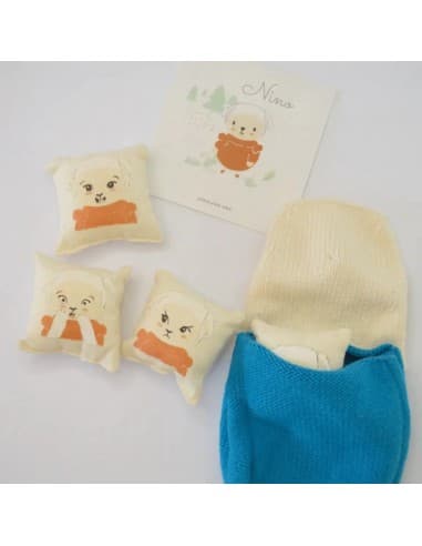 Sac à dos des émotions pour Doudou LéroLéro Bleu