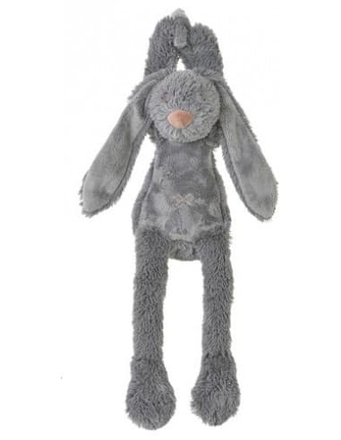 Peluche musicale Lapin Richie Gris foncé Gris