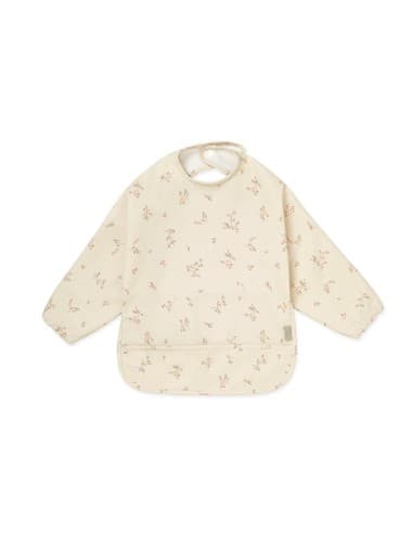 Bavoir imperméable à manches Ashley Beige