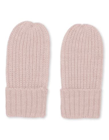 Moufles en laine Vitum Rose Pâle Rose 3 - 6 mois
