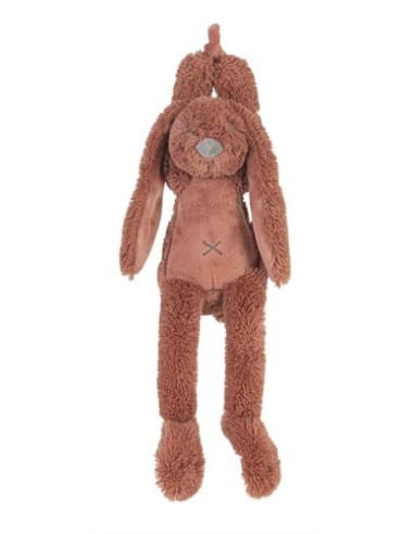 Peluche musicale Lapin Richie Rusty Rouille Orange