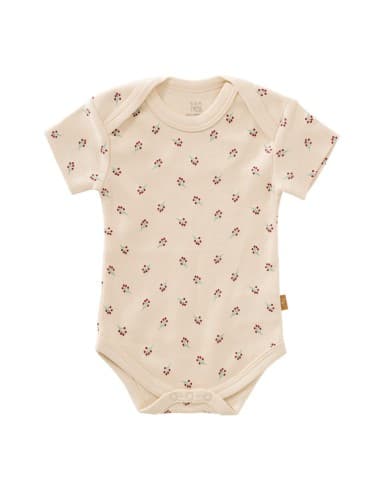 Body manches courtes Petites Baies Beige 6 - 12 mois