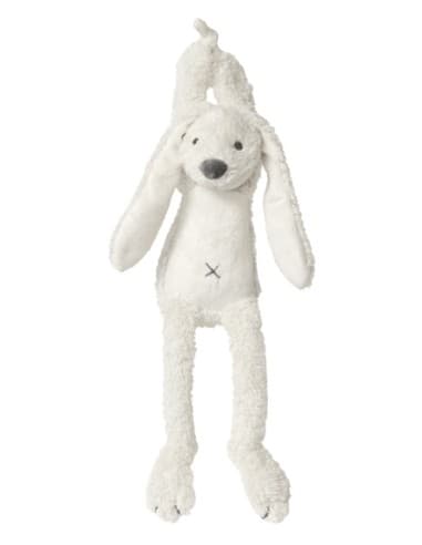 Peluche musicale Lapin Richie Ivoire Blanc cassé