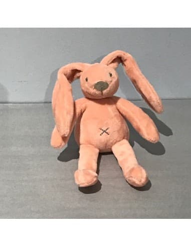 Mini peluche Lapin Richie Rose Rose