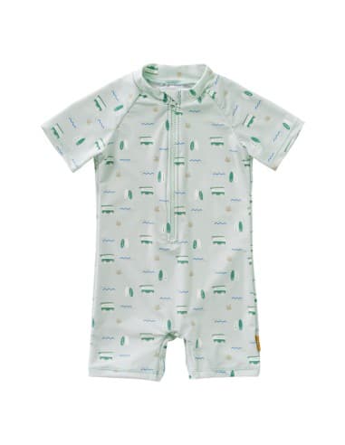 Maillot Combishort Anti UV Surf Boy Vert 3 - 6 mois