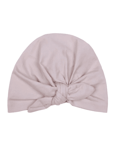 Bonnet Turban de Naissance Nude Rose 0 - 1 mois