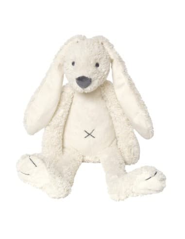 Peluche Lapin Richie Blanc ivoire Blanc