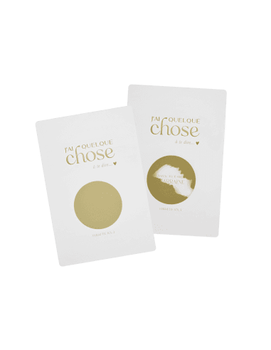 Carte à gratter - Veux tu être Marraine ?