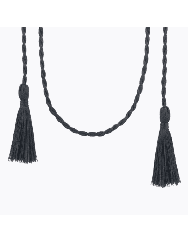 Cordon en soie pour Bola de Grossesse Noir