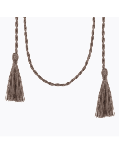 Cordon en soie pour Bola de Grossesse Taupe