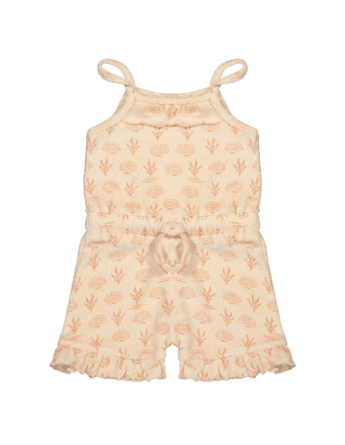 Combishort Maya en Coton Biologique 9 mois Crème