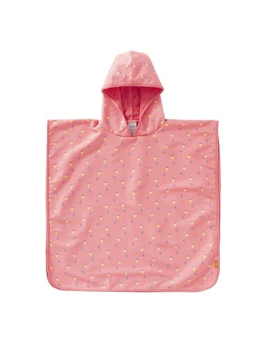 Poncho de plage protection UV Fruit Rose