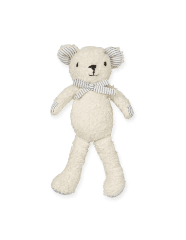 Ours en Peluche Crème - Off White Bleu