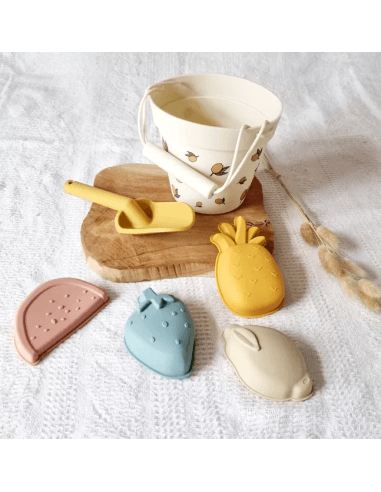 Set de Jeux de plage en silicone Citrons