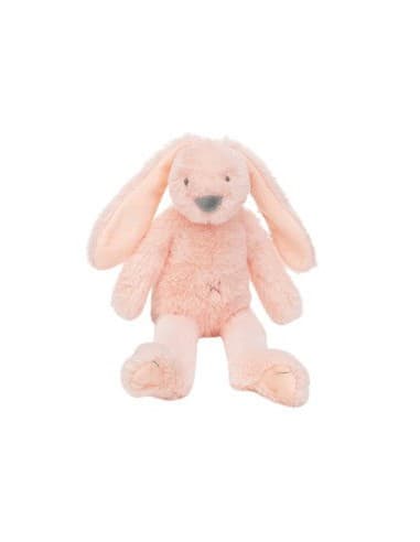 Petite Peluche Lapin Richie Peach 100% Recyclé Rose