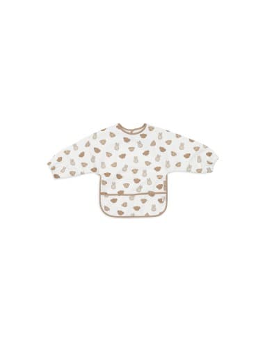 Bavoir imperméable avec manches Miffy & Friends Beige