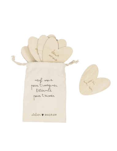 Cartes Étapes Cœurs - Bébé & Maman