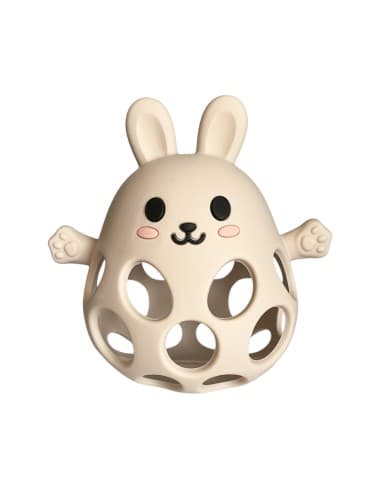 Balle de dentition Lapin Crème Magni Beige