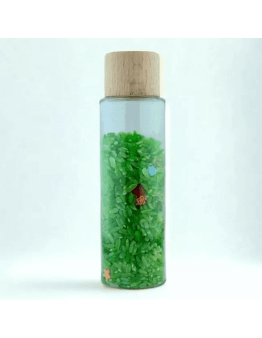 Bouteille Sensorielle - Jardin enchanté
