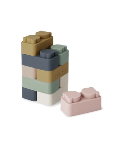 Jouet empilable Blocs en Silicone