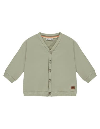 Cardigan bébé Babyface vert sauge en coton Vert 12 mois