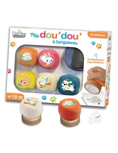 Mes dou­dou à tamponner – Animaux - Crealign'