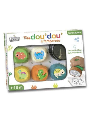 Mes dou­dou à tamponner – Dinosaures - Crealign'
