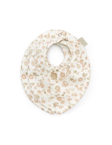 Lot de 2 Bavoirs Bandana Augusta Rose