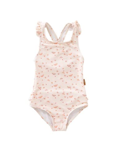Maillot de Bain 1 pièce Anti UV Butterfly Rose 3 - 4 ans