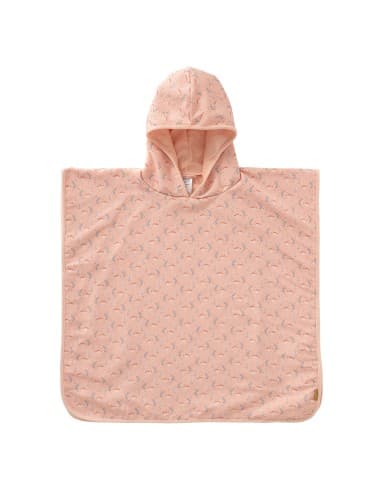 Poncho de plage protection UV Mimosa Rose