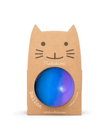 Ballon bubble gum Bleu et Violet -15 cm - Ratatam