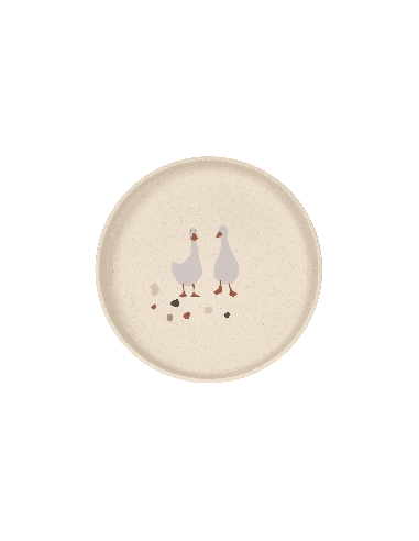 Assiette Tiny Farmer Mouton et Oie