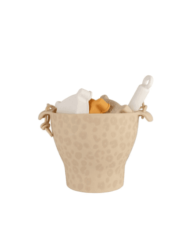 Set de Jeux de plage en silicone - Léopard Beige