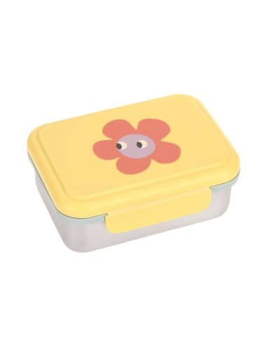 Boîte à goûter en Inox Happy Trails Flower