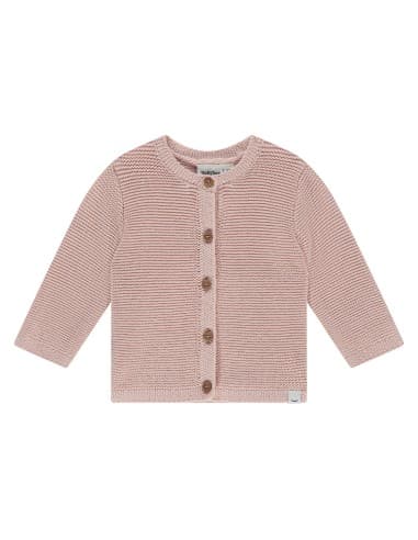 Gilet en mailles Rose pâle - Babyface Naissance Rose