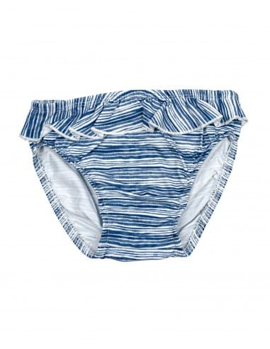 Maillot de bain culotte Bleu rayé Bleu 3 - 6 mois