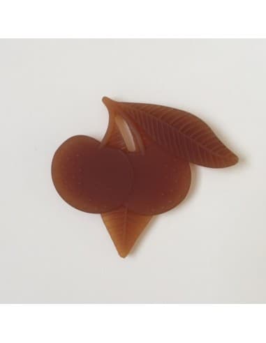 Jouet de dentition Cerises caoutchouc naturel