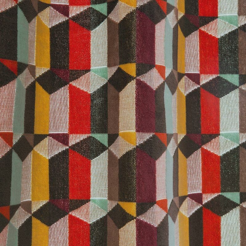 Tissu velours 'Alfabeto" Thevenon