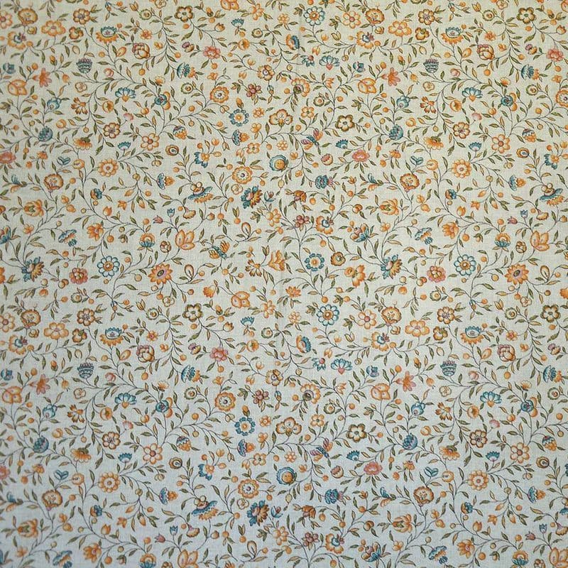 Toile de jouy lin "Eugénie" Patrimoine Casal