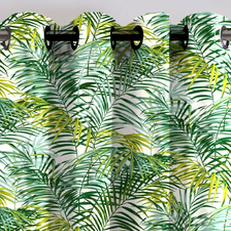 Rideau coton "Palm Springs" Thevenon Fabrication Française
