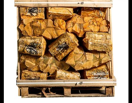 Erlenholz, 40 Säcke à 8 kg – Holzscheite, 25 cm