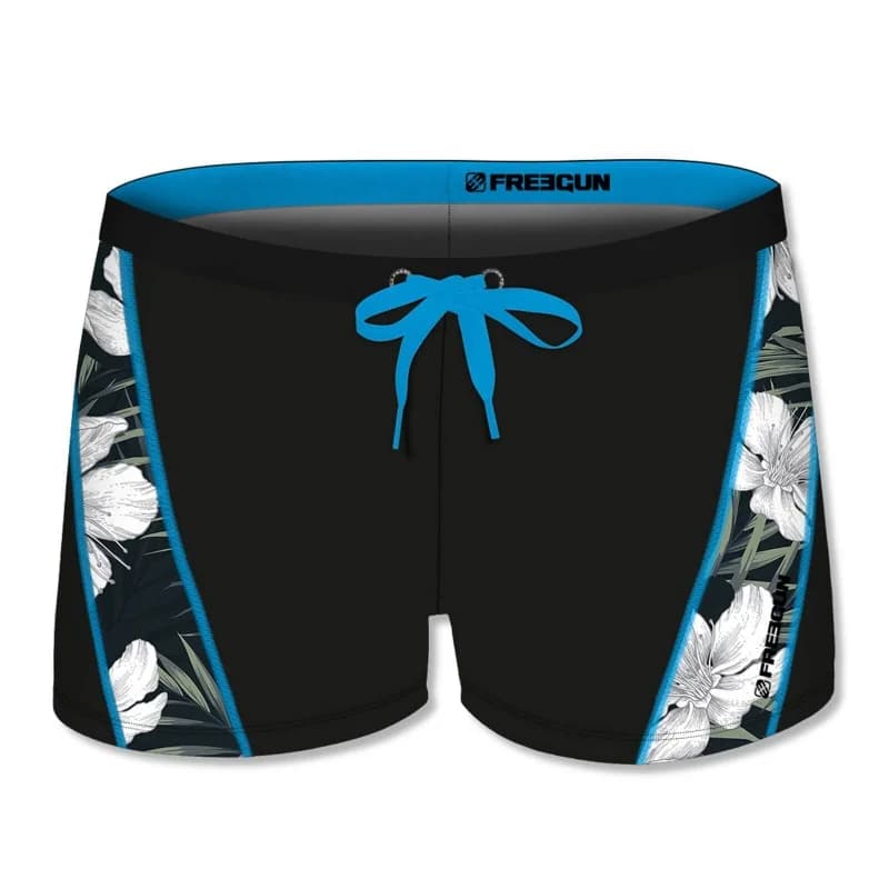 Freegun - Maillot de Bain Enfant Jungle 10-12 ans Bleu