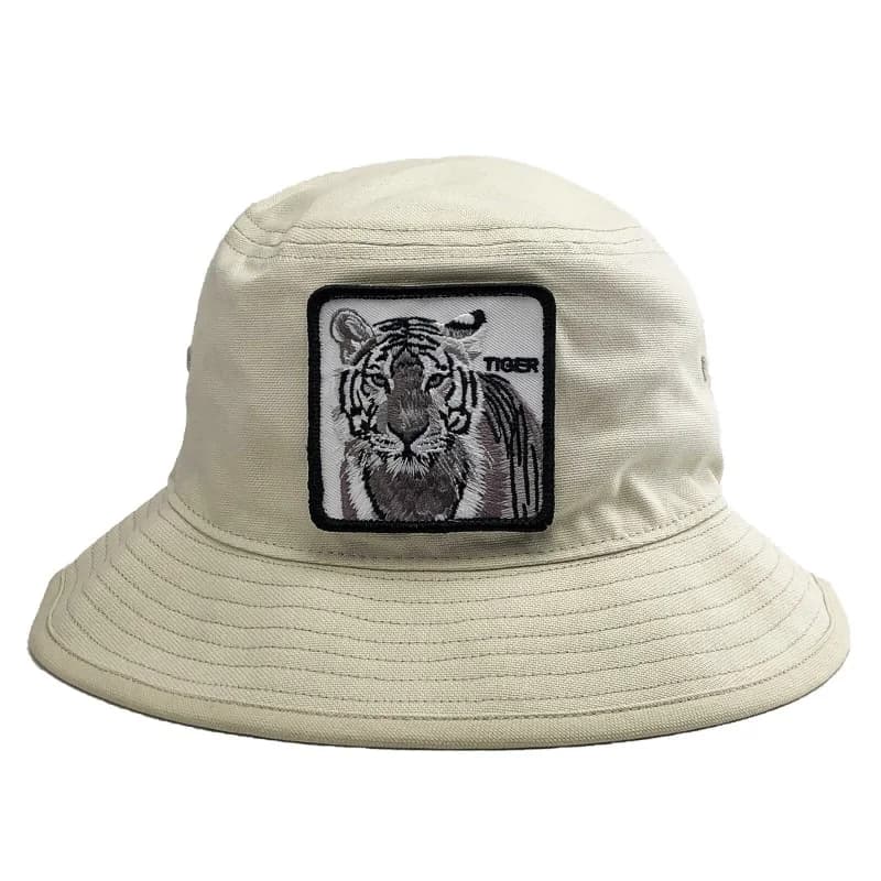 Goorin Bros - Chapeau Bob TIGER - Killer Instincts Blanc Taille Unique